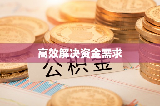 三原高效解决资金需求